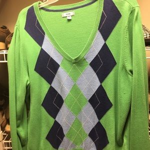 Argyle sweater *Final Price*